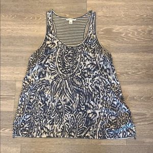 Banana Republic Silk Front Tank
